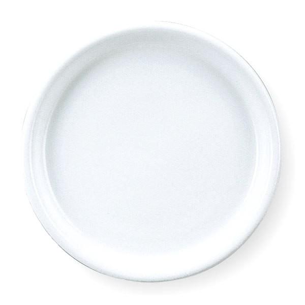 ニューバージョン 丸型１０”ディナー皿 （25.5cm） 白い食器 cafe カフェ 食器 業務用 日本製｜tablewareshop