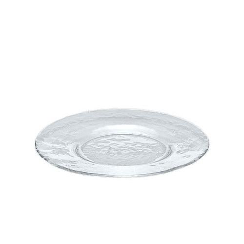 オービット リム付きプレート240(mm) 東洋佐々木ガラス ハンドメイド