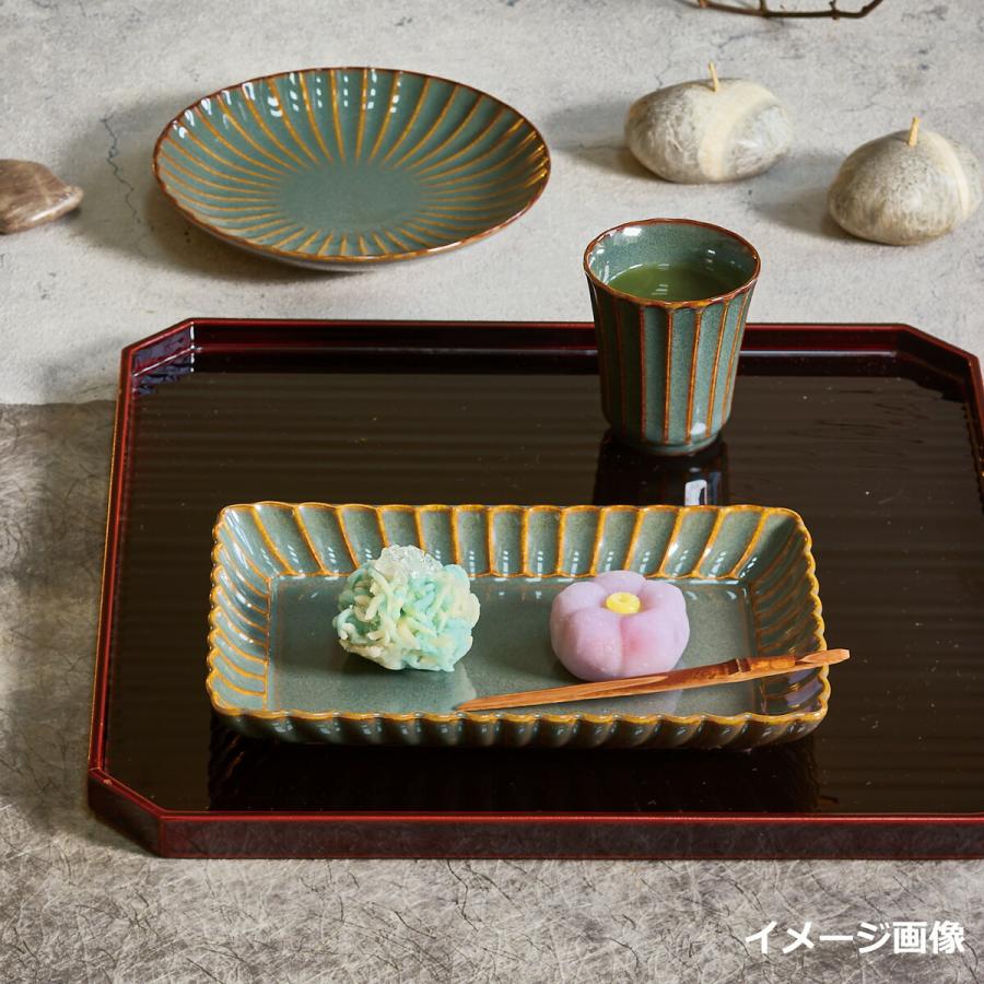 光洋陶器 かすみ 山藍 やまあい 楕円皿 小 花伝 KOYO 光洋 56170077