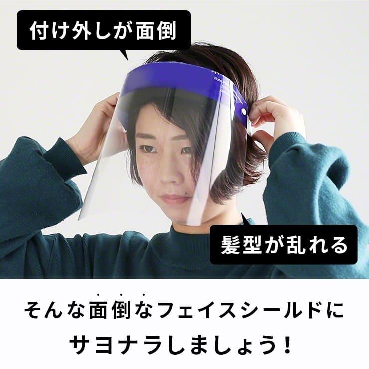 【10個セット】フェイスシールド メガネ型 眼鏡型 メガネタイプ 飛沫ガード 全面透明 軽量 フェイスガード ウイルス ウイルス対策 眼鏡対応 .3R | ブランド登録なし | 01