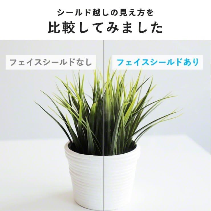 【10個セット】フェイスシールド メガネ型 眼鏡型 メガネタイプ 飛沫ガード 全面透明 軽量 フェイスガード ウイルス ウイルス対策 眼鏡対応 .3R | ブランド登録なし | 12