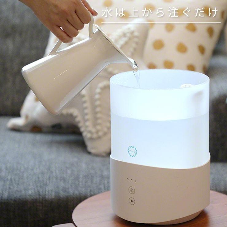 Qurra ＼3台無料／加湿器 6台セット 小型 卓上 おしゃれ 加湿器 アロマ