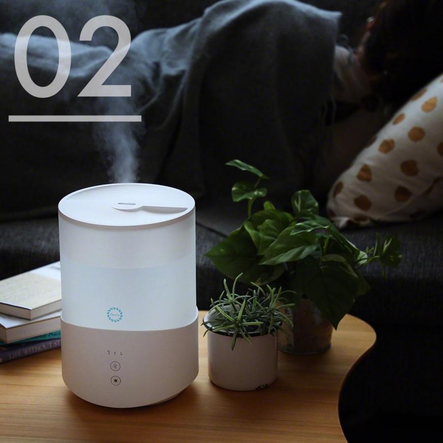 Qurra ＼3台無料／加湿器 6台セット 小型 卓上 おしゃれ 加湿器 アロマ