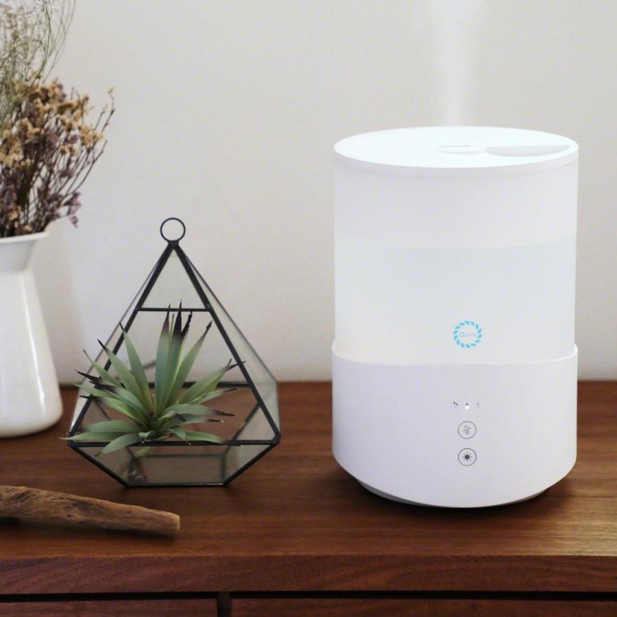 小型 加湿器 アロマ 卓上 おしゃれ 加湿器 静音 寝室 加湿器 超音波 上から給水 お手入れ簡単 加湿器 コンパクト かわいい 上部給水 .3R | Qurra | 06