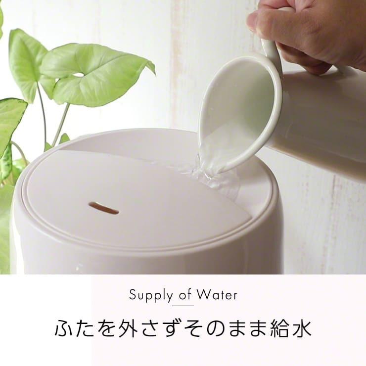＼4台無料／加湿器 8台セット アロマウォーター 超音波 抗菌 大容量 4.5L 卓上 自動湿度調整 オフィス 次亜塩素酸水対応 アロマ .3R | Qurra | 08