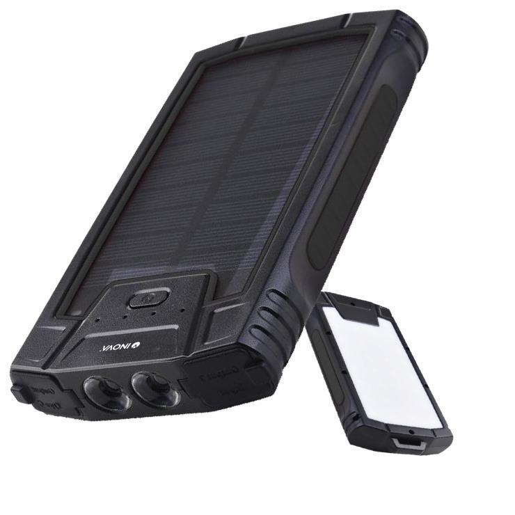 ポータブルソーラー充電器 太陽光充電 モバイルバッテリー 最大出力7W air-J ソーラー充電器 スマホ ソーラーパネル Android iPhone