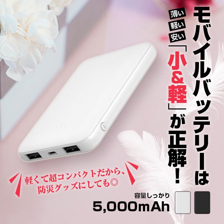 便利すぎる軽量小型モバイルバッテリー 送料無料 名入れ | 小型 急速 5000mAh モバイルバッテリー ALPHALING LITE | ALPHA LING | 01