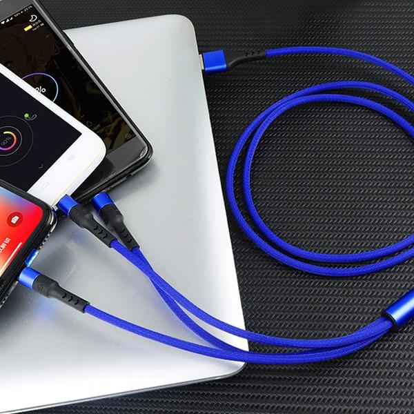 iPhone/Type-C/microUSB 3in1 急速 充電 ケーブル 1.2/2.2メートル 送料無料 iPhone 13 /12/12 Pro Android用 Xperia Galaxy 充電器 データ同期 ナイロン編み :at61187:タブタブ - 通販 - Yahoo!ショッピング iPhone/Type-C/microUSB 3in1 急速 充電 ケーブル 1.2/2.2メートル 送料無料 iPhone 13 /12/12 Pro Android用 Xperia Galaxy 充電器 データ同期 ナイロン編み :at61187:タブタブ - 通販 - Yahoo!ショッピング