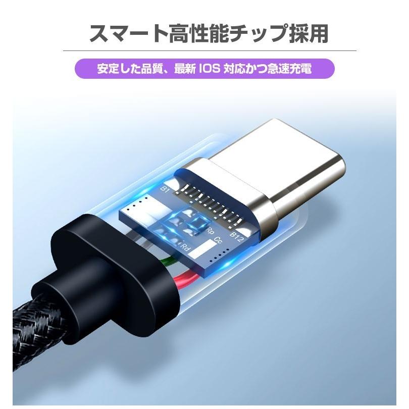 microUSB 急速 充電 ケーブル 送料無料 Android用 Xperia Galaxy AQUOS 充電器 2/3メートル 高速充電 データ同期 データ伝送 ナイロン編み |  | 10