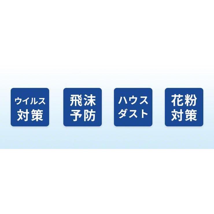 マスク 100枚 不織布マスク 三層構造 使い捨て 白 大人 立体 伸縮性 レギュラー フィルター 花粉 飛沫 男女兼用 大きいサイズ .3R | ブランド登録なし | 02