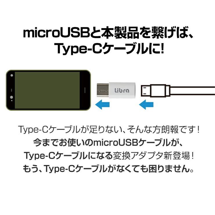 Type-C 変換アダプタ ケーブル 変換 microUSB microusb-type-c変換アダプタ 充電ケーブル typec usbty .3R | ブランド登録なし | 02