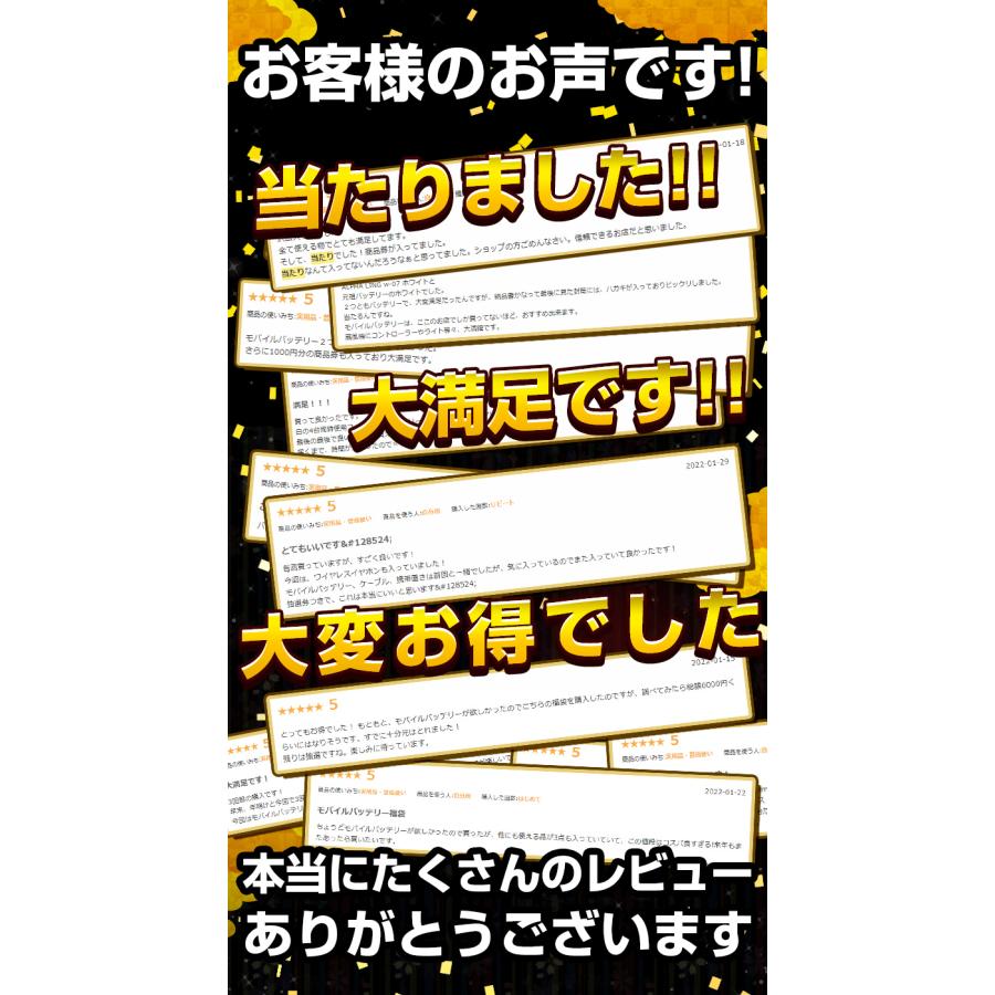 福袋 2026 豪華賞品が抽選で当たる!! モバイルバッテリー が必ず入るお得な福袋 Switch2 家電 お肉 飛騨牛 新春 キッズ レディース メンズ 初売 セット |  | 10