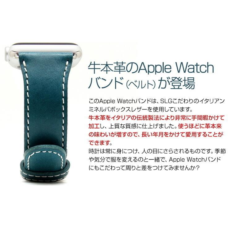 SLG Design スマートウォッチ バンド Apple Watch バンド アップルウォッチ ベルト 本革 牛革 ハンドメイド 腕時計用ベ .3R | ブランド登録なし | 01