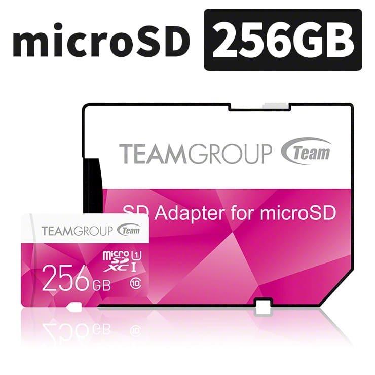TEAM Microsdカード 256GB SDXC MicroSDXC UHS-1 10年保証 シンプル 大容量 メール便 おすすめ .3R｜tabtab