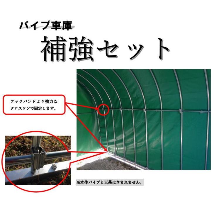 ナンエイ　パイプ車庫 　3256U専用　補強セット　南栄工業_1