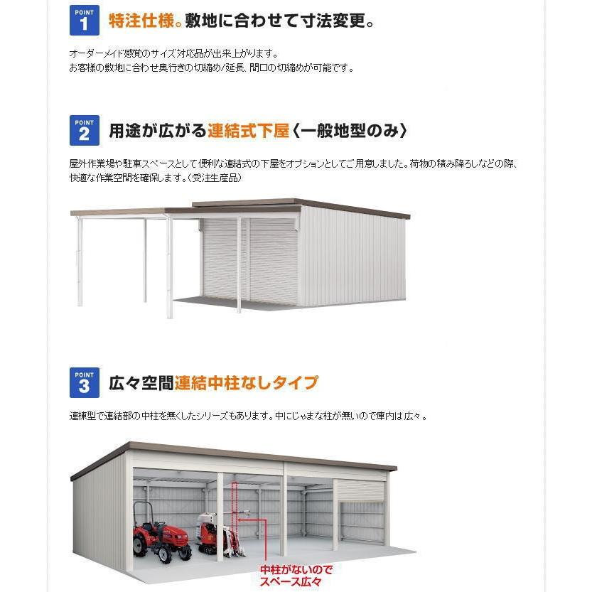 ヨドコウ　ヨド倉庫　SOBU-5857M　豪雪型　基本棟　※お客様組立品　配送のみ　_3