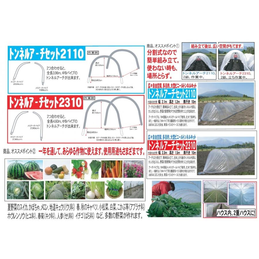 ナンエイ　トンネルアーチセット　２３１０　１０ｍ　大 南栄工業