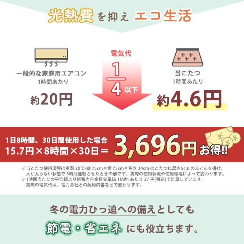 こたつセット こたつテーブル + ふとん 2点セット 68×68 正方形 こたつ