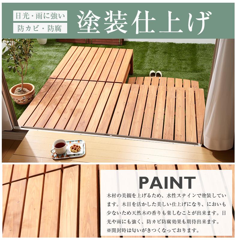天然木 ウッドデッキ 180×90cm おしゃれ diy 極厚 オープン 天然木 ウッドデッキ 180×90cm おしゃれ diy 極厚 オープン