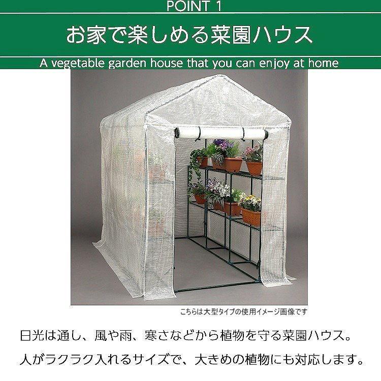 APET 園芸用菜園ハウス 大 白 ビニールハウス 価格 ビニール 温室
