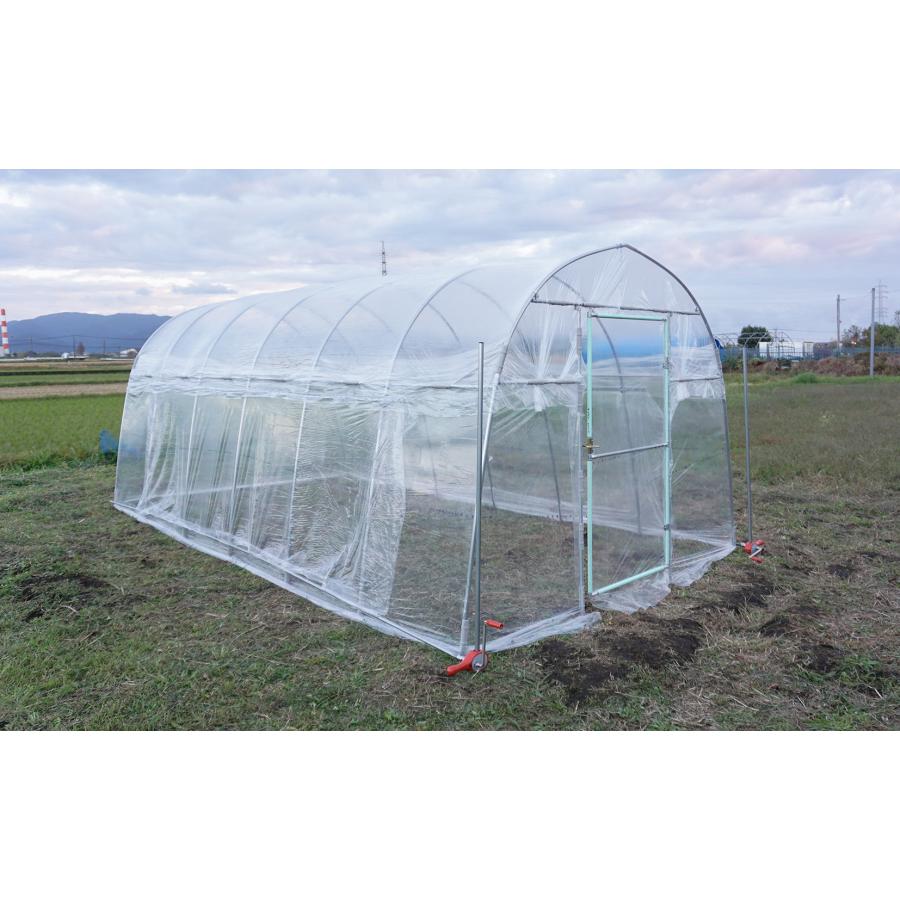 ナンエイ 両サイド巻上機付きビニールハウス RSMH2748 南栄工業 