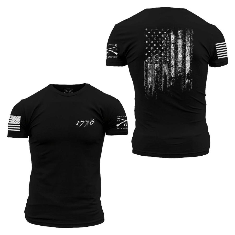 1776 FLAG Tシャツ 【GRUNT STYLE】日本正規販売代理店｜tac-zombiegear