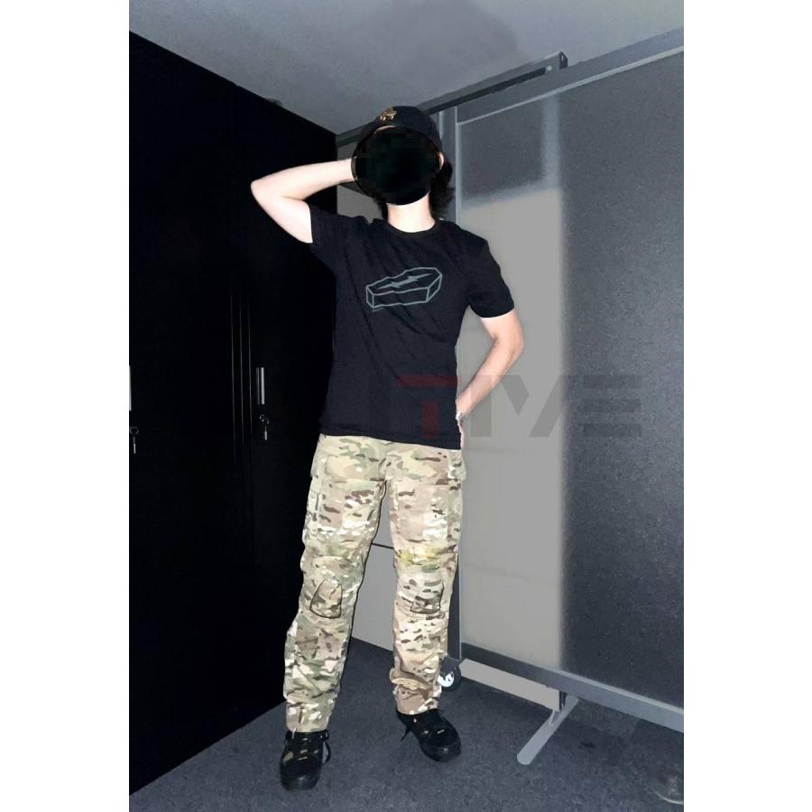 ADIOS BLK/BLK Tシャツ 米国 Black Rifle Division 日本総代理店 : MILITAC - 通販 ...