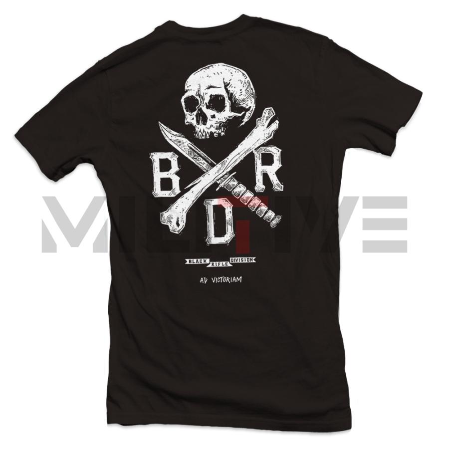AD VICTORIAM BLK Tシャツ 米国 Black Rifle Division 日本総