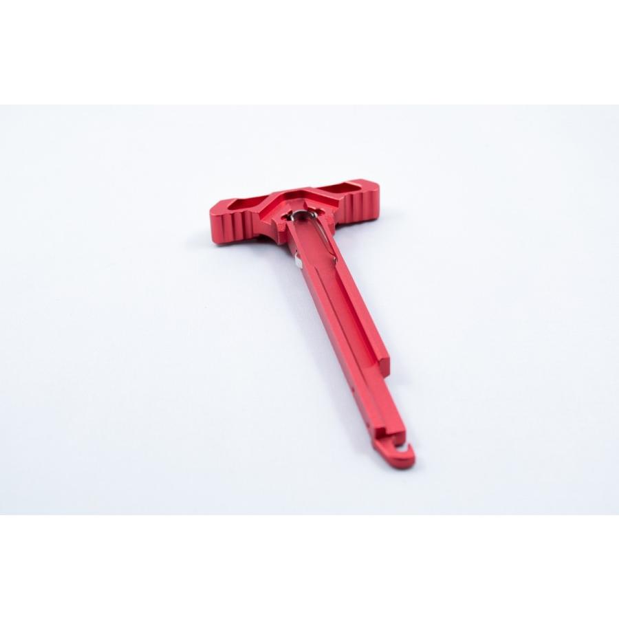 STRIKE INDUSTRIESタイプ チャージングハンドル Red-Red【ポスト