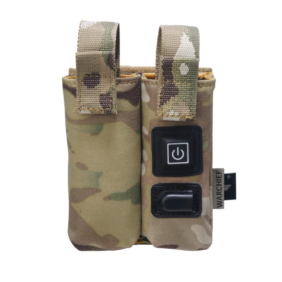 加熱式 マガジンポーチ ハンドガン用 ヒートマグポーチ : MILITAC