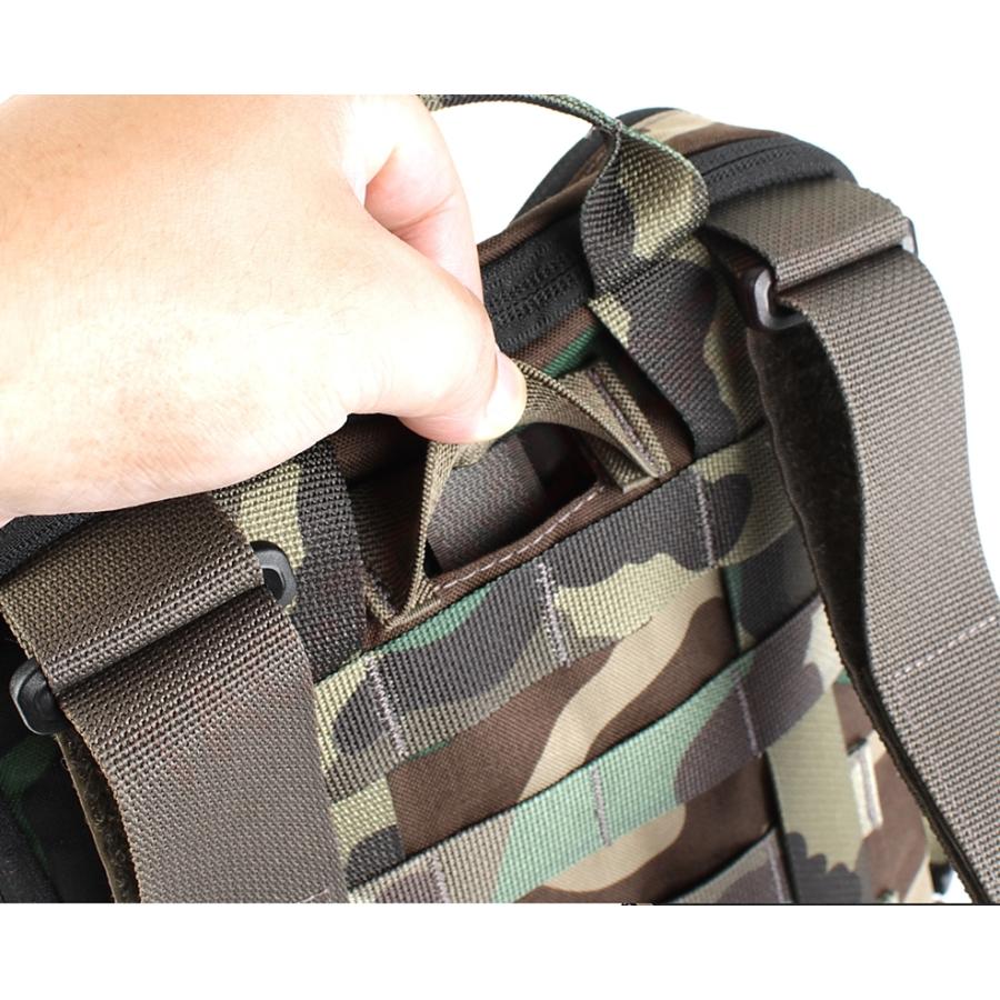 ハイドレーションフラットバックパック2.0 / ブラック : MILITAC