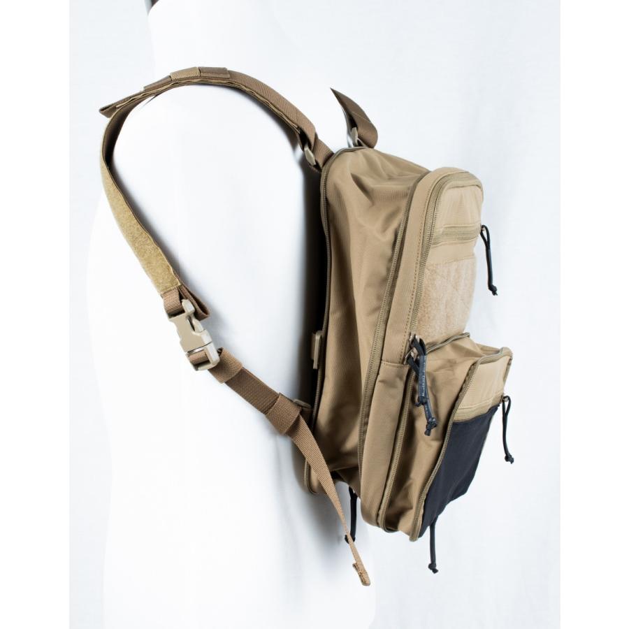 TWINFALCONS チェストリグ ＋ ハイドレーションフラットバックパック ハイドレーションフラットバックパック/レンジャーグリーン