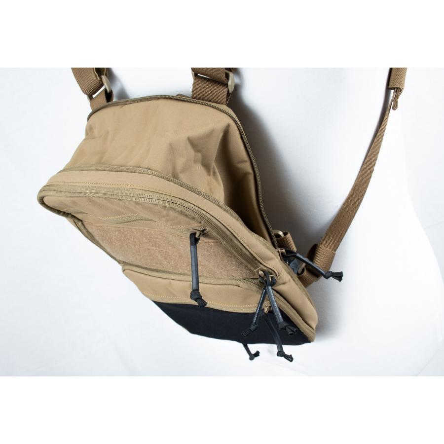 ハイドレーションフラットバックパック/コヨーテブラウン