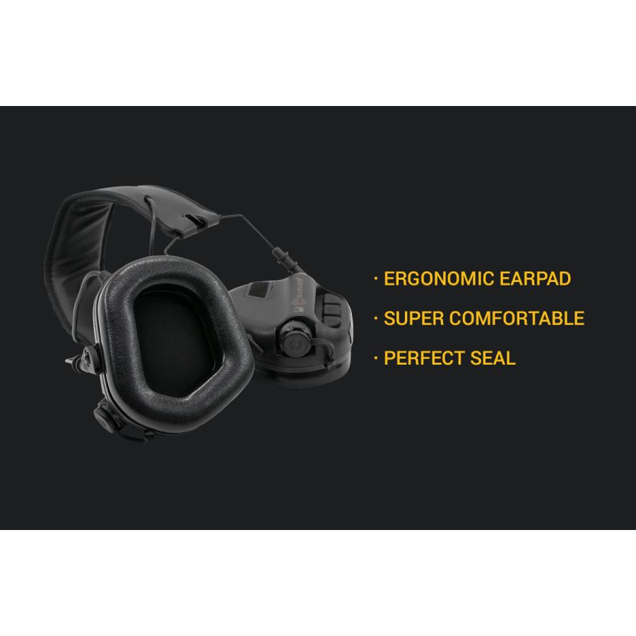 サバゲー　M31 MOD3 イヤーマフ ノイズキャンセリング　集音 OPSMEN M31 Electronic Hearing Protector イヤーマフ ノイズ