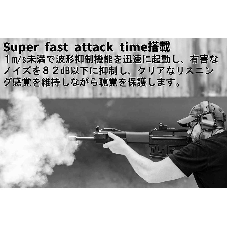 M32-Mark4 MILPro Electronic Communication Hearing Protector 電子通信 イヤーマフ ノイズキャンセリング 軍納品ブランド【日本正規販売】 |  | 07