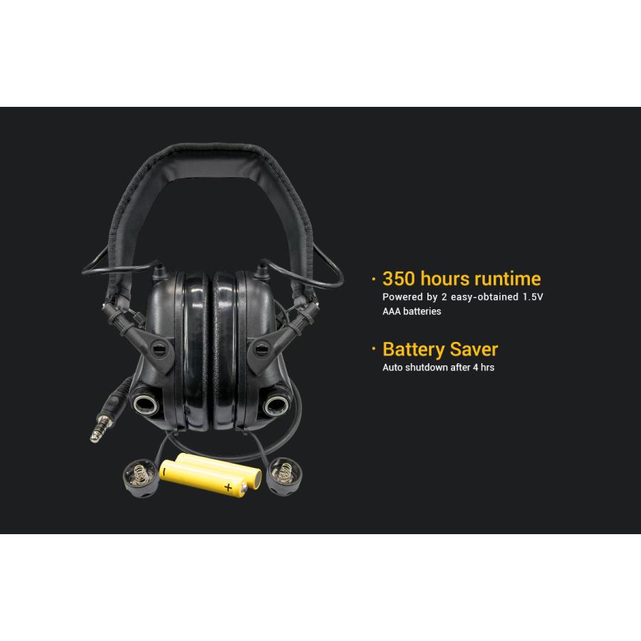 OPSMEN M32 Electronic Communication Hearing Protector 電子通信 イヤーマフ ノイズキャンセリング 軍納品ブランド【日本正規販売】|tac-zombiegear|16