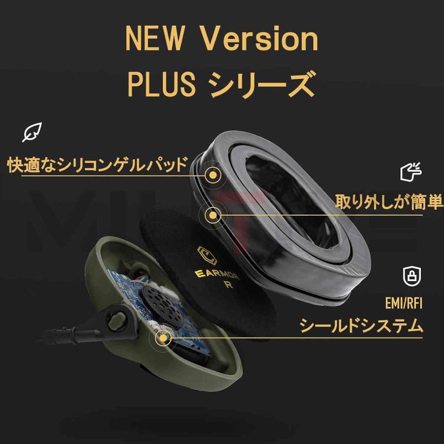M32 PLUS Electronic Communication Hearing Protector 電子通信 M32 PLUS Electronic Communication Hearing Protector 電子通信