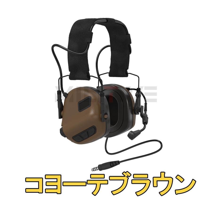 ご予約 M32 PLUS Electronic Communication Hearing Protector 電子通信 イヤーマフ ノイズキャンセリング 軍納品ブランド 【日本正規代理店】｜tac-zombiegear｜10