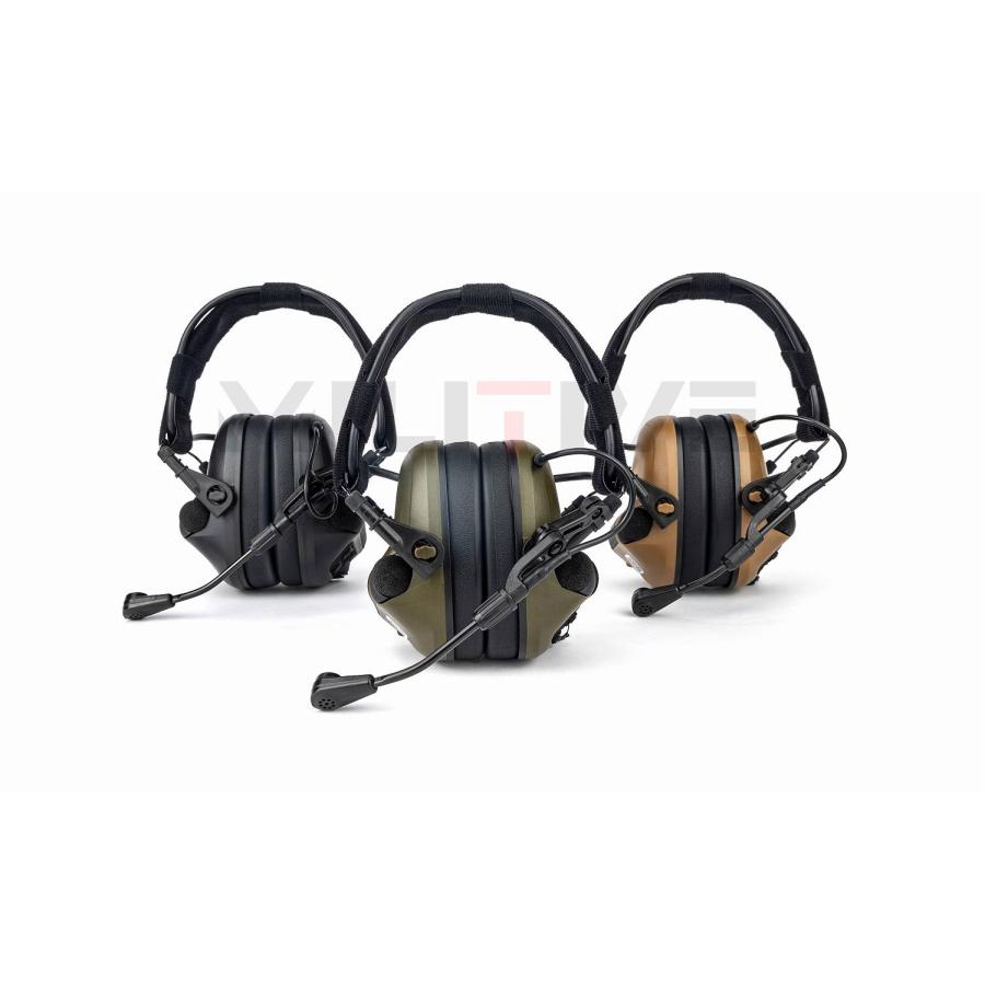 M33 MILPro ヘッドセット 戦術電子通信および聴覚保護 イヤーマフ