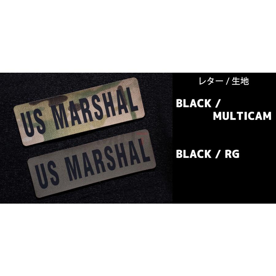 実物US.MARSHAL パネルパッチ　4枚セット 米国実物 US MARSHAL ID Placard ワッペン 米国国防総省納品ブランド