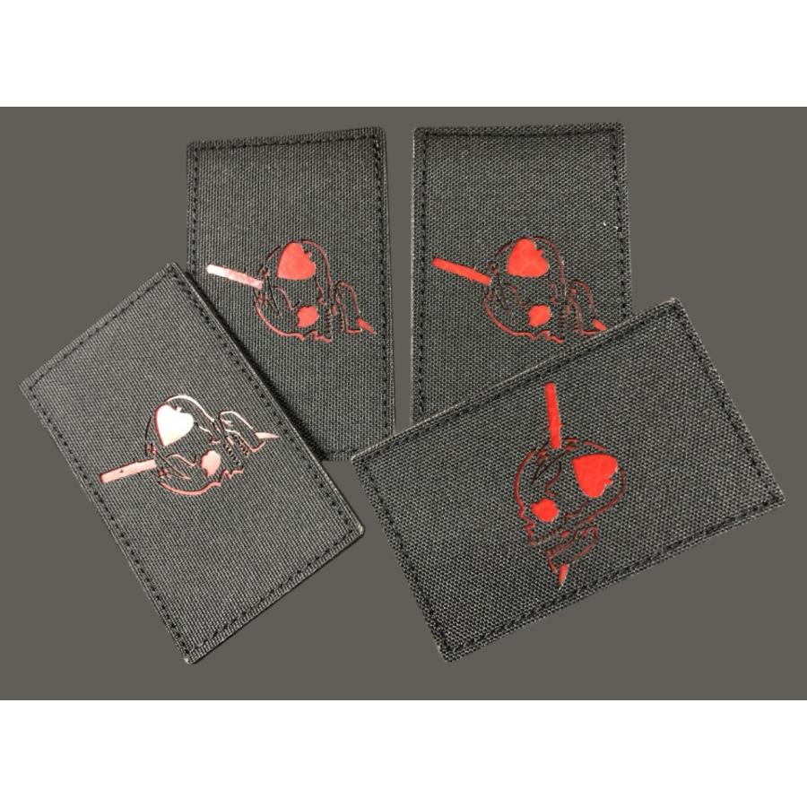 MILITIVE レーザーカットパッチ ブラック / 自衛隊迷彩 |  | 06