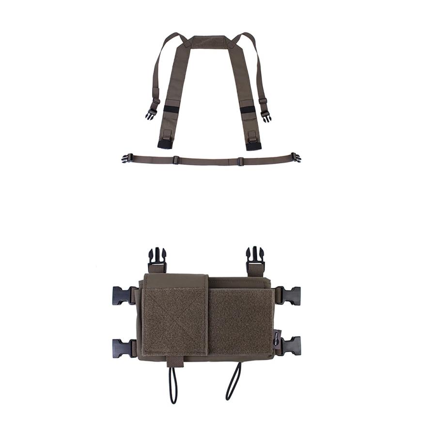 デジタルフローラ MK4タイプチェストリグ　付属品多数 デジタルフローラ MK4タイプチェストリグ 付属品多数 ミリタリー
