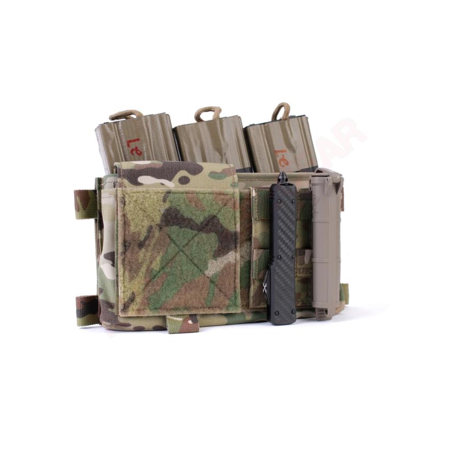 チェストリグ用モールハーフフラップ /単色 : MILITAC - 通販 - Yahoo