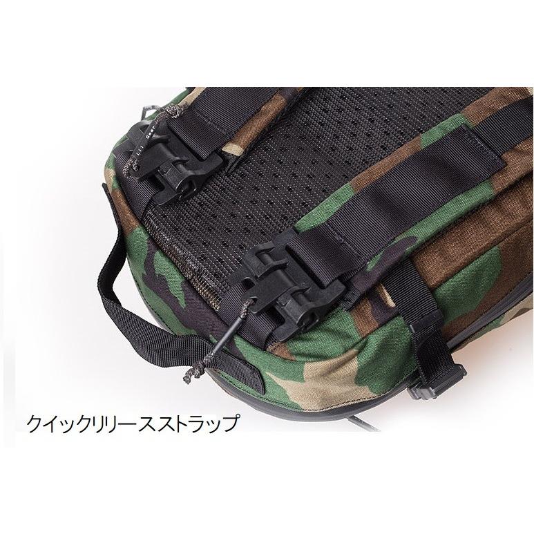 Mr. Big 13L マルチカム 登山 旅行用 ミリタリー バッグ 実物生地