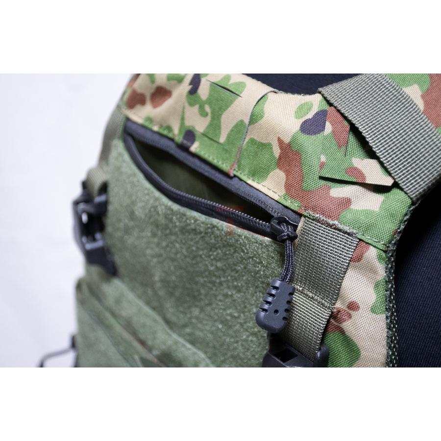 MTCP ロープロファイル プレートキャリア / 迷彩柄 : MILITAC