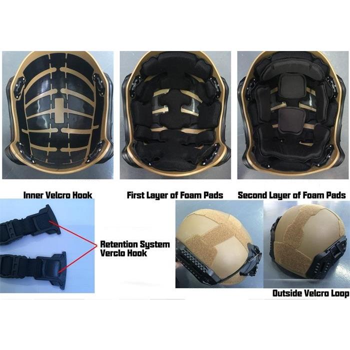 TMC製 MTEK FLUX BALLISTICヘルメットレプリカ【限定品】Multicam