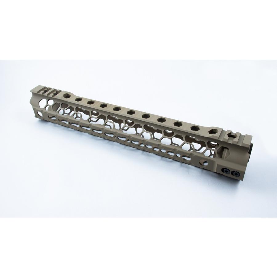 ODIN WORKS タイプ O2LITE ハンドガード/ 12.5inch Keymod TAN