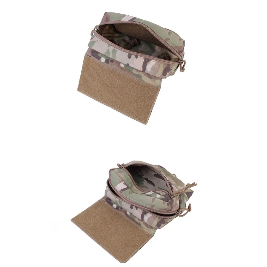 HANGERPOUCHTWINZIP ショルダーハンガーポーチマルチカムブラック x115xTAYLOR HANGER POUCH TWIN ZIP ショルダー/ハンガーポーチ