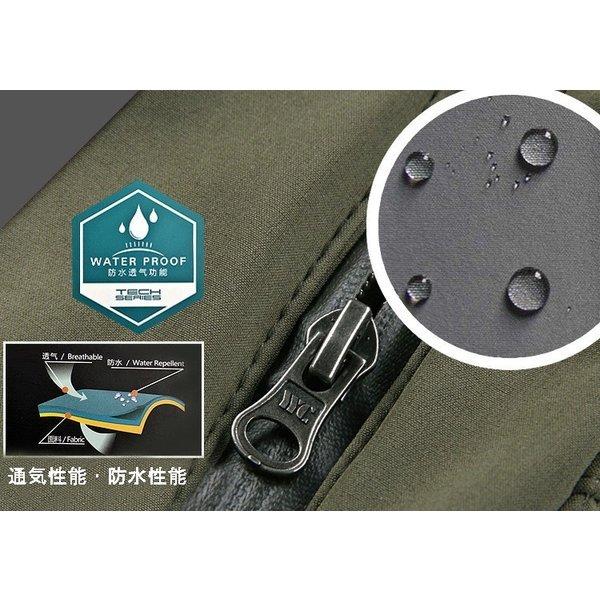 フード付き シャークスキン ソフトシェルジャケット / ブラック ダーク