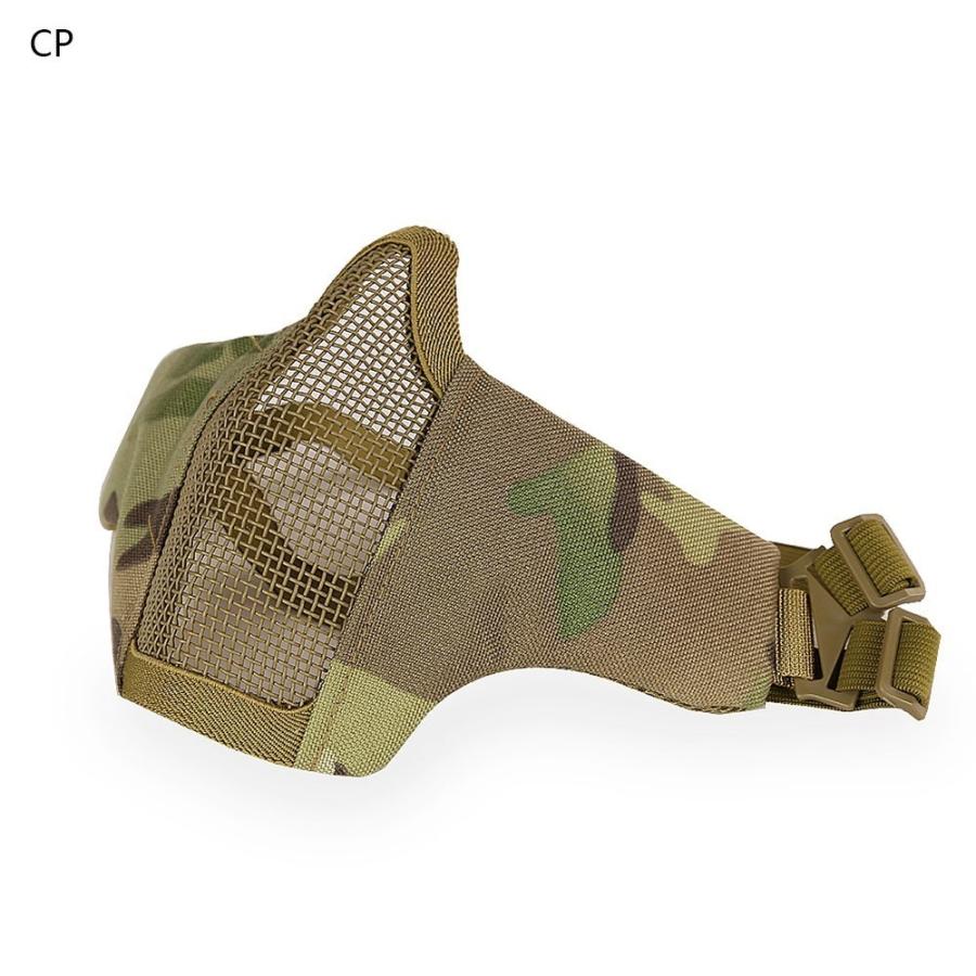 全6色タクティカルメッシュハーフマスク : MILITAC - 通販 - Yahoo